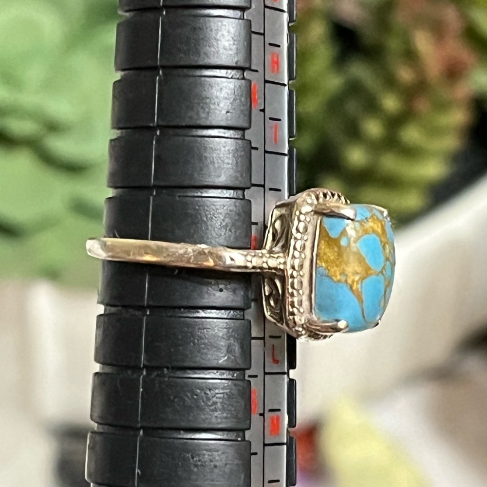Sterling STS Jewelry Co. Turquoise Ring - Picture 11 of 12